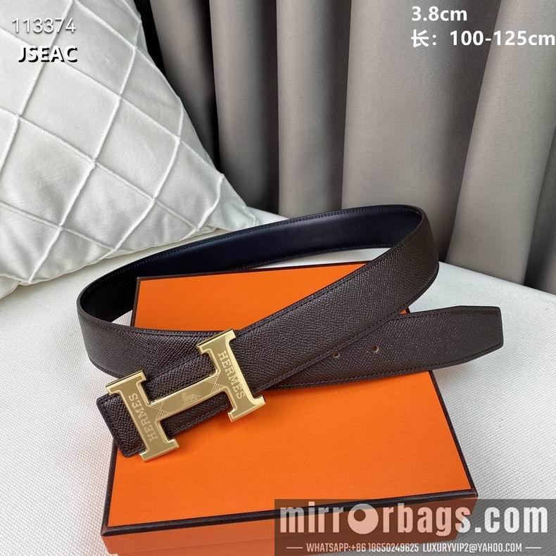Hermes belt 38mmX100-125cm 8L082503