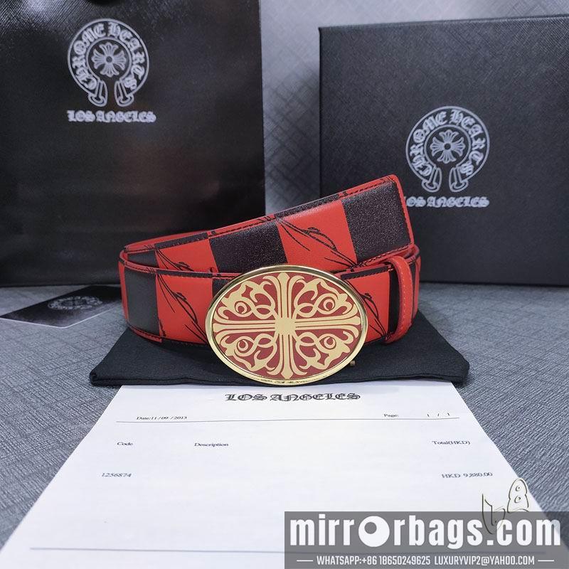 Chrome Hearts belt 38mmX80-125cm lb082004