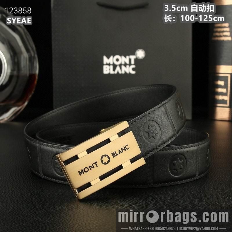 Montlanc belt 35mmX100-125cm 8L52