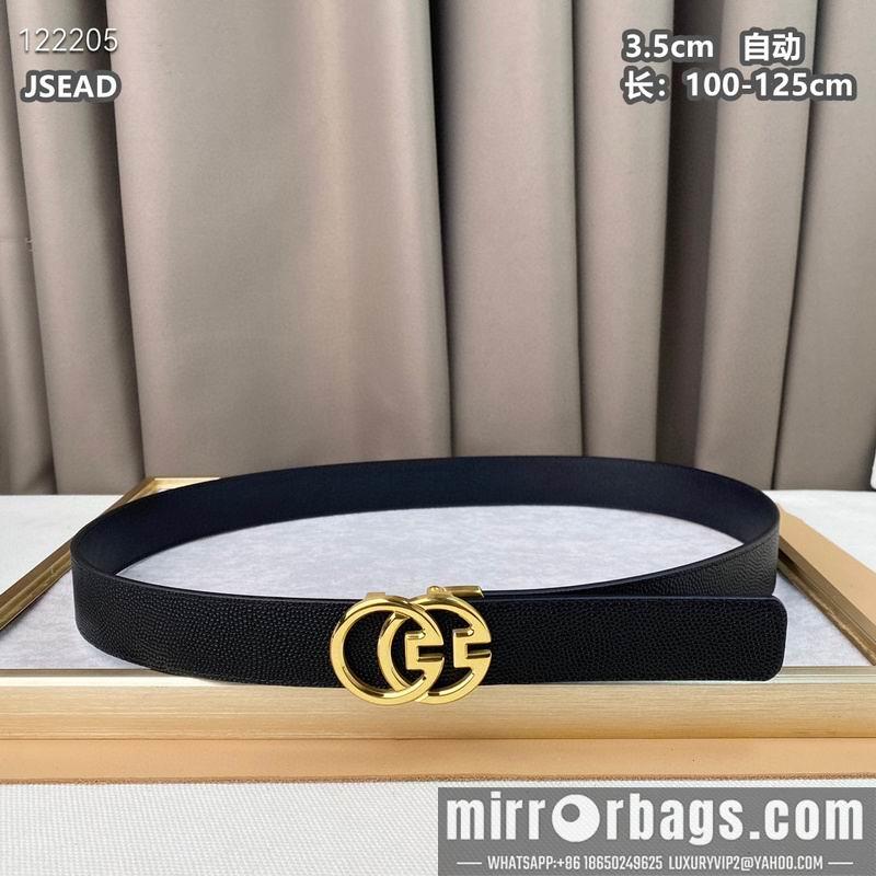 Gucci belt 35mmX100-125cm 8L62
