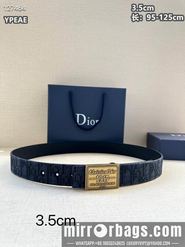Dior belt 35mmX95-125cm 8L33
