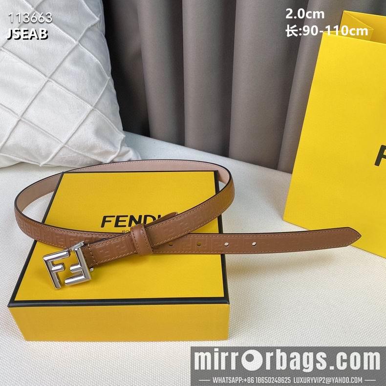 Fendi Belt 20mmX90-110cm 8L08