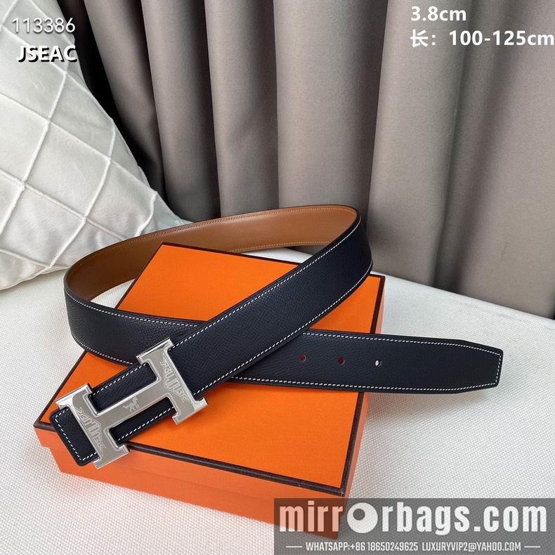 Hermes belt 38mmX100-125cm 8L082504