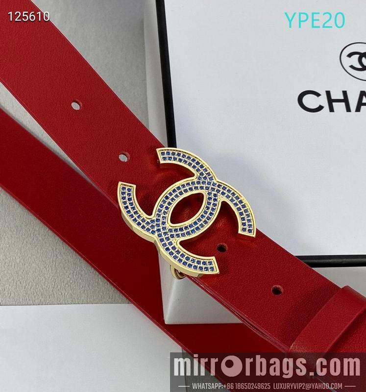 Chanel belt 30mmX95-125cm XH05