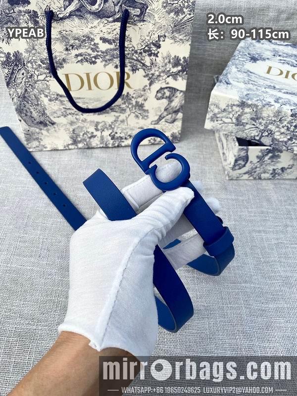 Dior belt 20mmX90-115cm 8L23