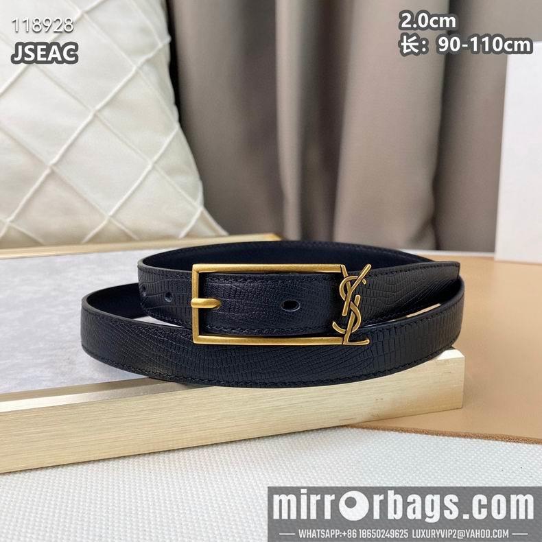 YSL belt 20mmX90-110cm 8L010704