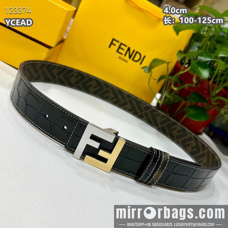 Fendi belt 40mmX100-125cm 8L63