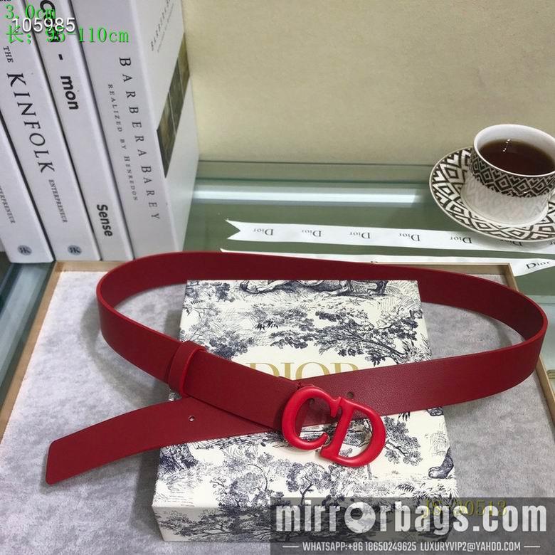 Dior Belt 30mm 95-110cm 8L02