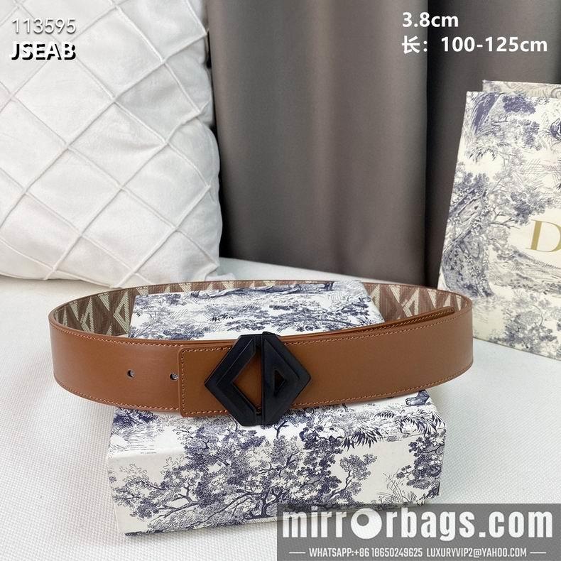 Dior belt 38mmX100-125cm 8L02