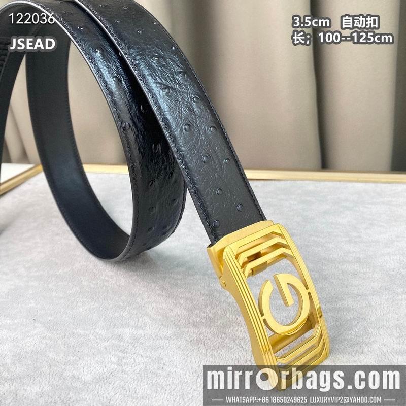 Gucci belt 35mmX100-125cm 8L14
