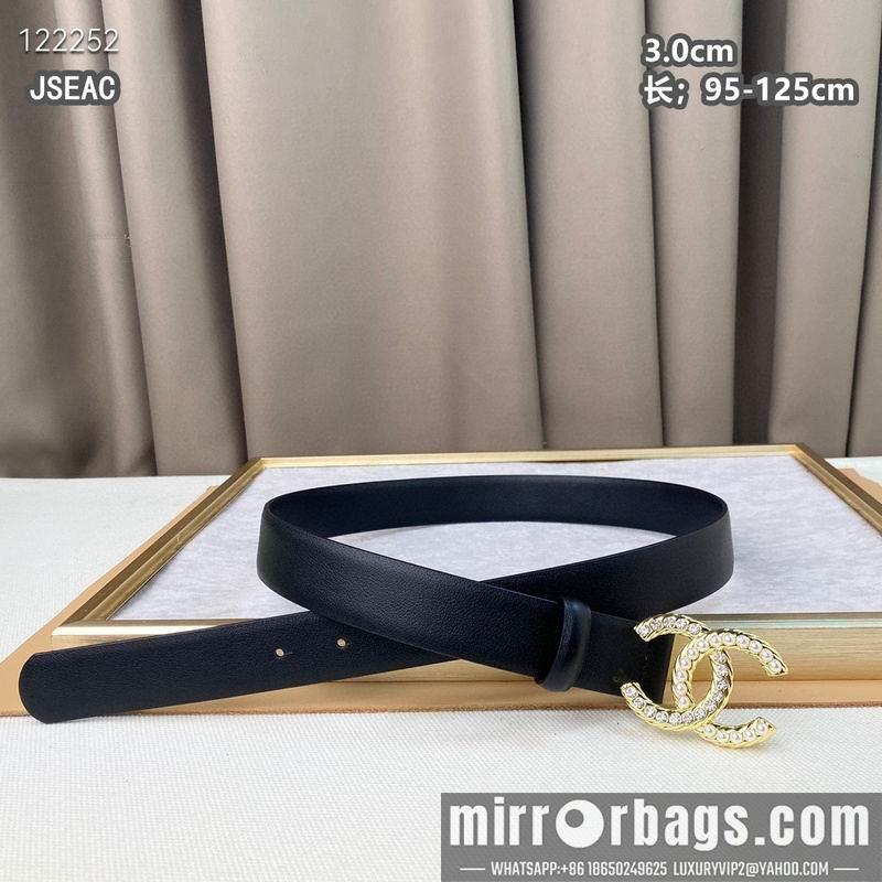 Chanel belt 30mmX95-125cm 8L27