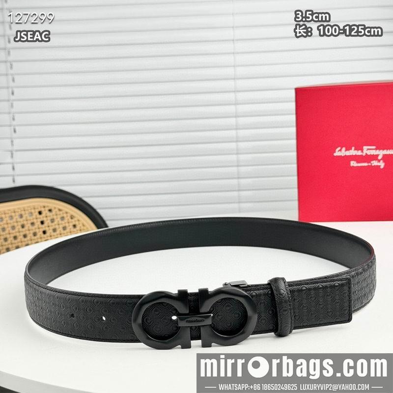 Ferragamo belt 35mmX100-125cm 8L87