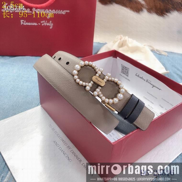 Ferragamo Belt 25mm 95-110cm 8L06
