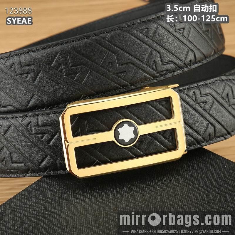 Montlanc belt 35mmX100-125cm 8L42