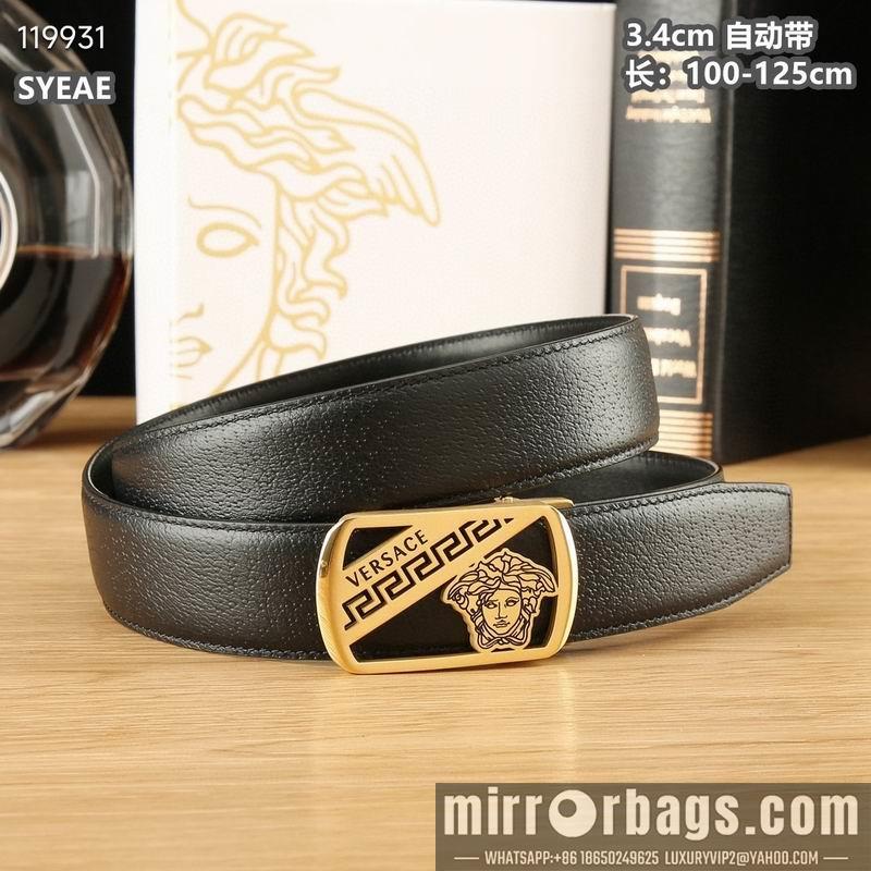 Versace belt 自动带 34mmX100-125cm 8L072001