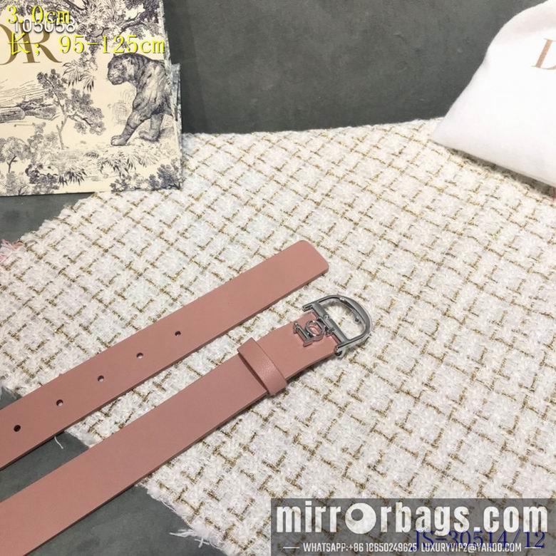 Dior Belt 30mm 95-125cm 8L06