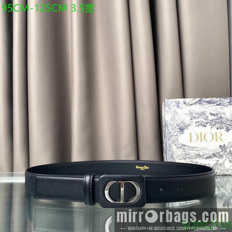 Dior belt 35mmX95-125cm 7D10