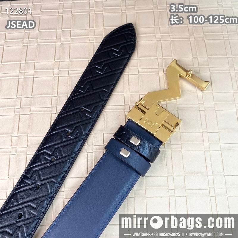 Montblanc belt 35mmX100-125cm 8L25