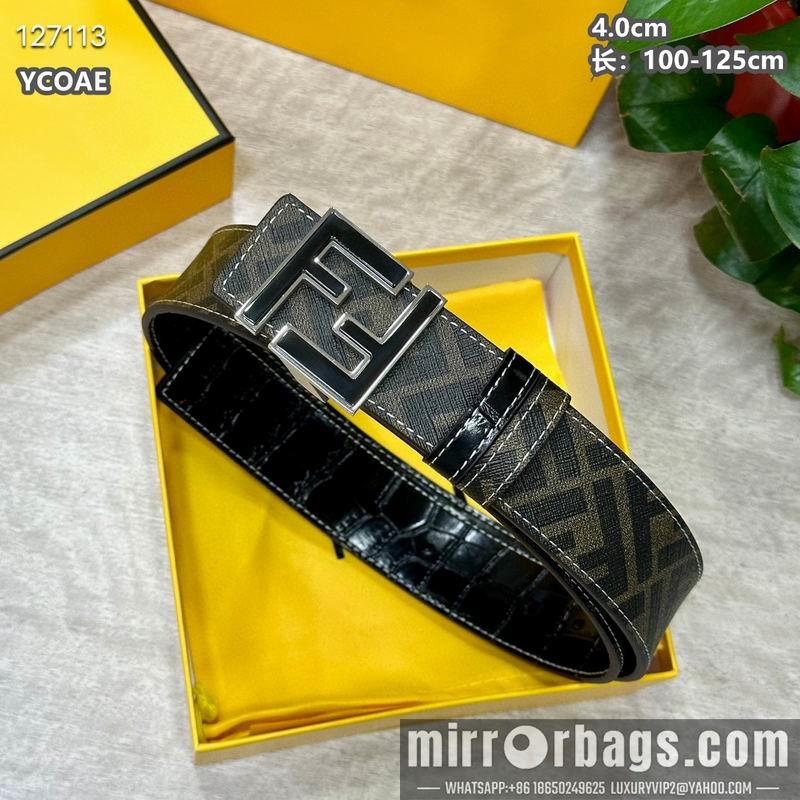 Fendi belt 40mmX100-125cm 8L136
