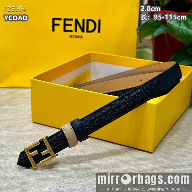 Fendi belt 20mmX95-115cm 8L16
