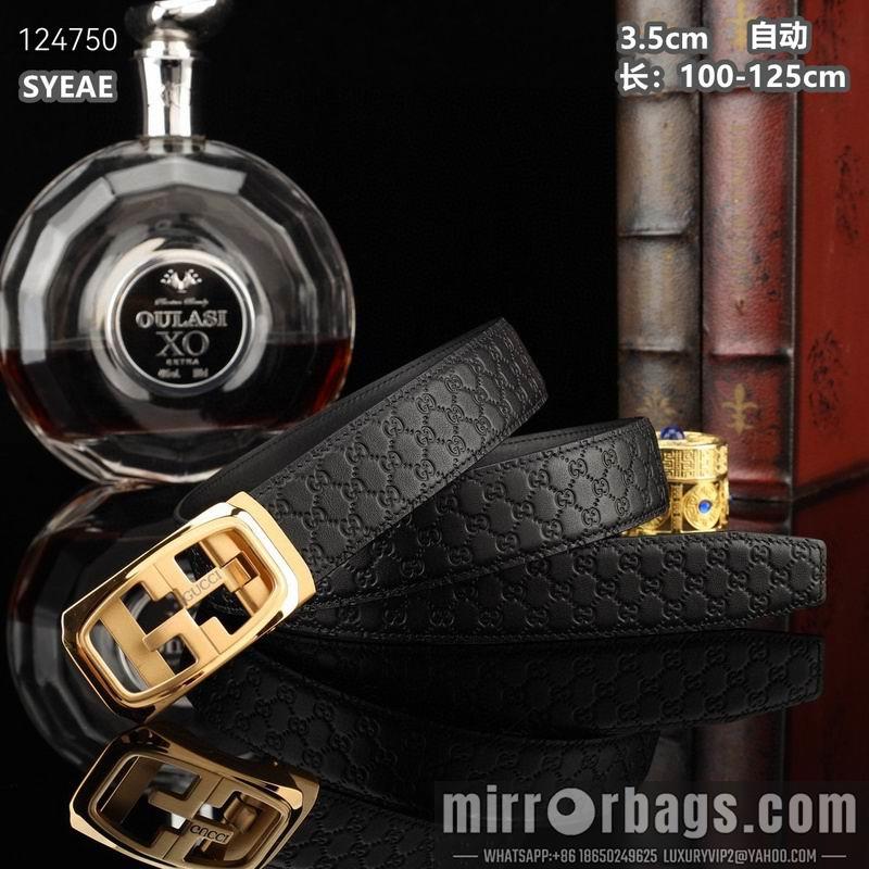 Gucci belt 35mmX100-125cm 8L27