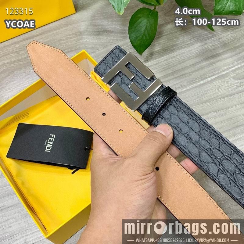 Fendi belt 40mmX100-125cm 8L50
