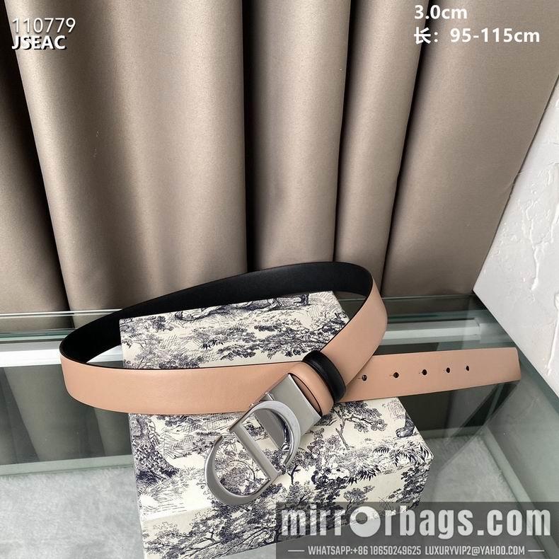 Dior Belt 30mmX95-115cm 8L08