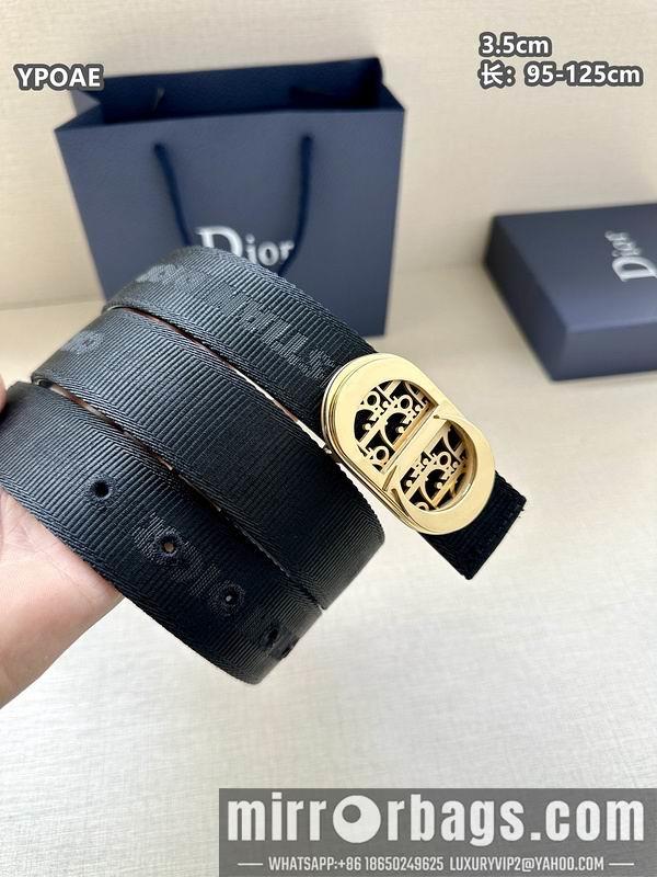 Dior belt 35mmX95-125cm 8L42