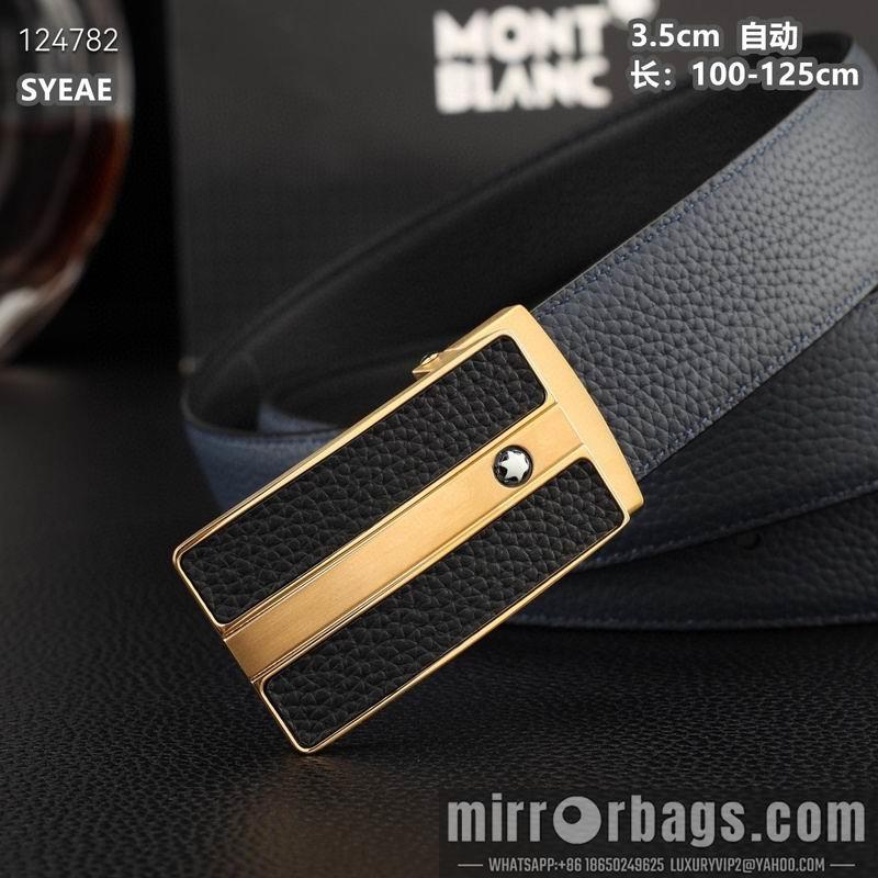 Montlanc belt 35mmX100-125cm 8L32