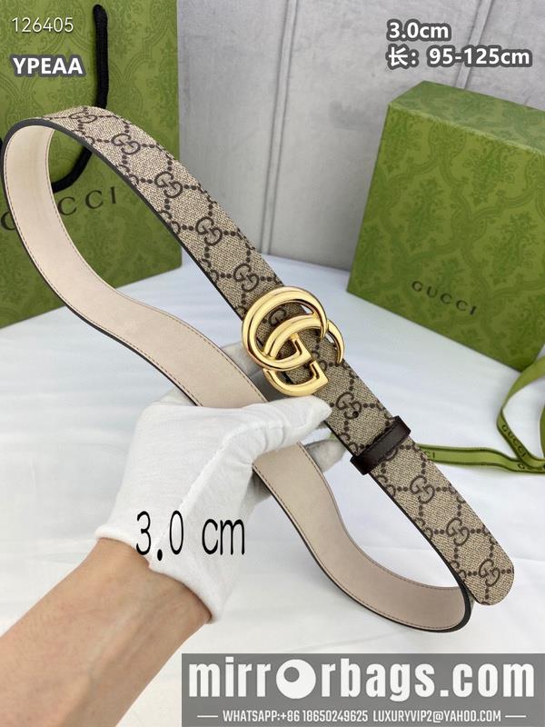 Gucci belt 30mmX95-125cm 8L20