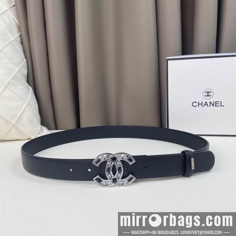 Chanel belt 30mmX90-115cm 7D08