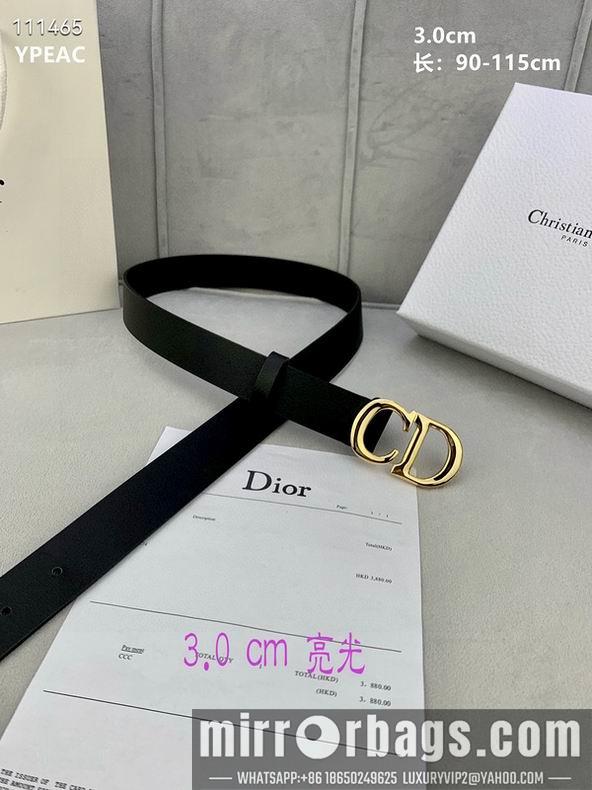Dior Belt 30mmX90-115cm 8L07