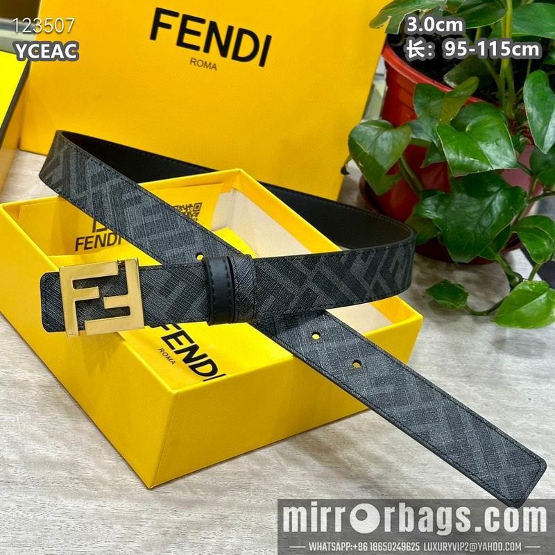 Fendi belt 30mmX95-115cm 8L20