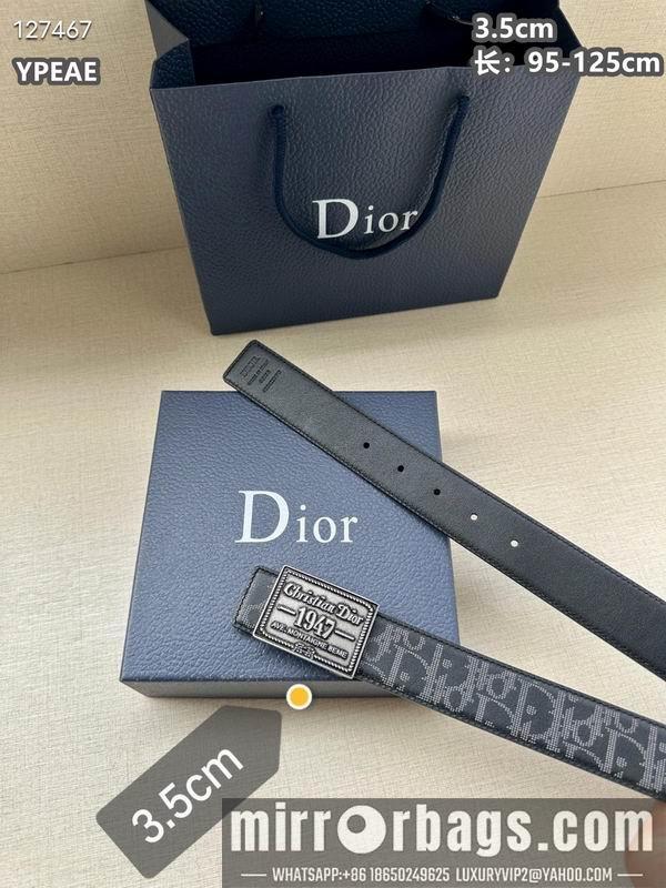 Dior belt 35mmX95-125cm 8L33
