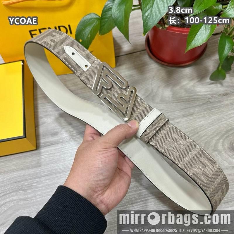 Fendi belt 38mmX100-125cm 8L30