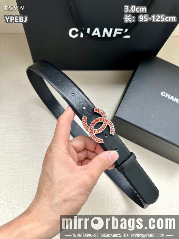 Chanel belt 30mmX95-125cm 8L26