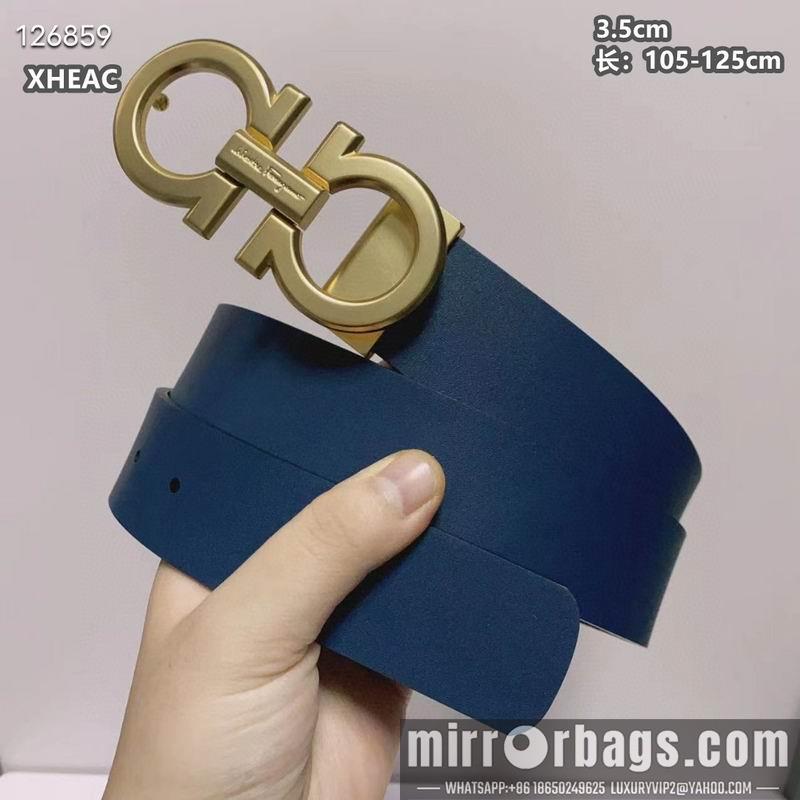 Ferragamo belt 35mmX105-125cm 8L98