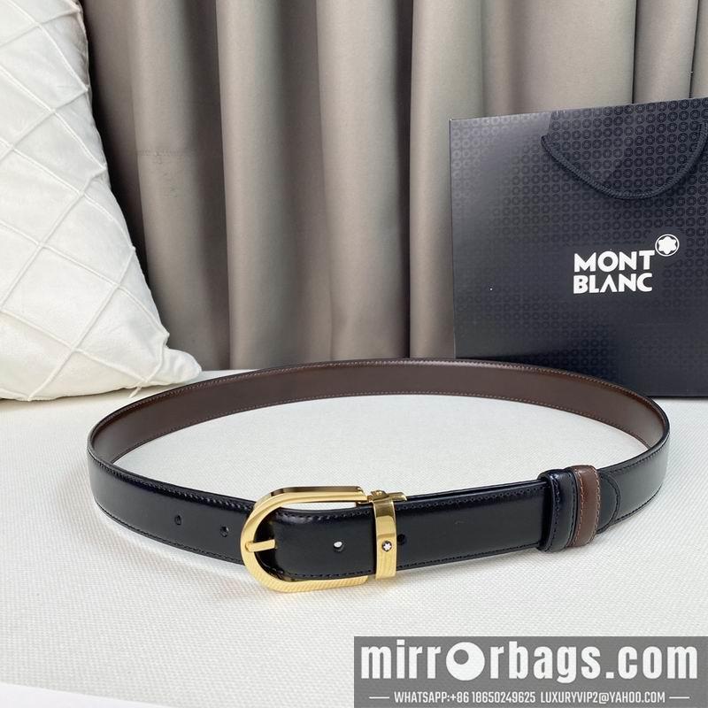 Montblanc belt 35mmX95-125cm 7D05