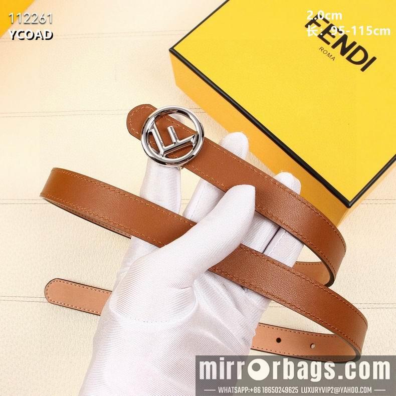 Fendi Belt 20mmX95-115CM 8L11