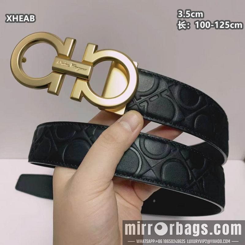 Ferragamo belt 35mmX100-125cm 8L146