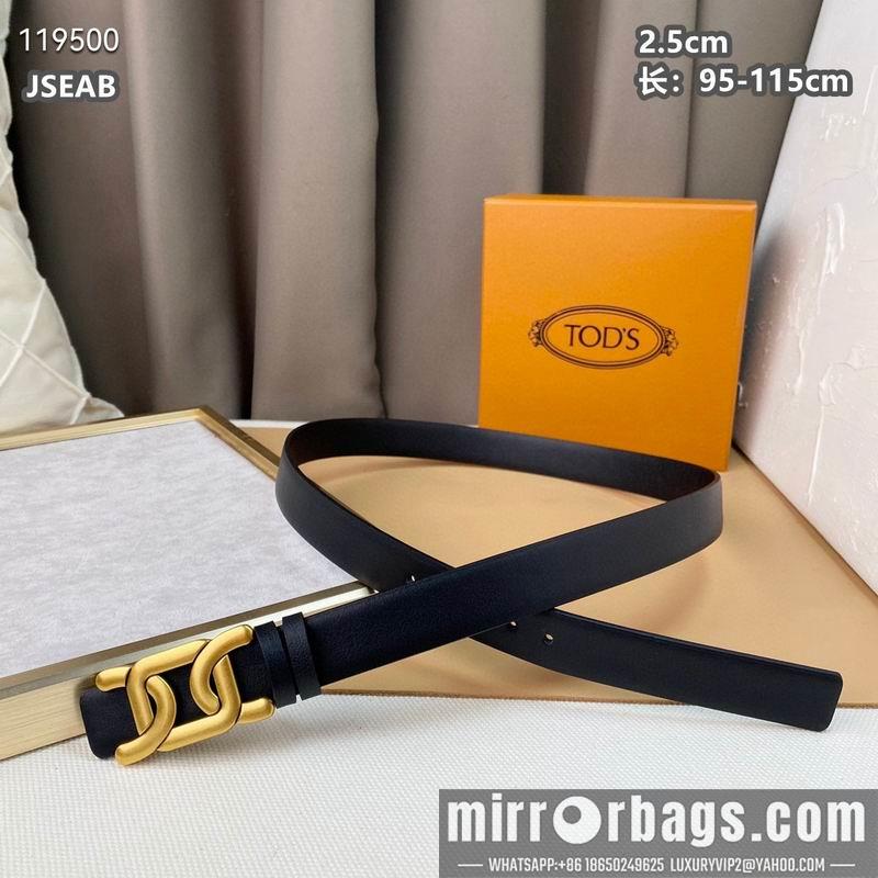 Tod's belt 25mmX95-115cm 8L040801