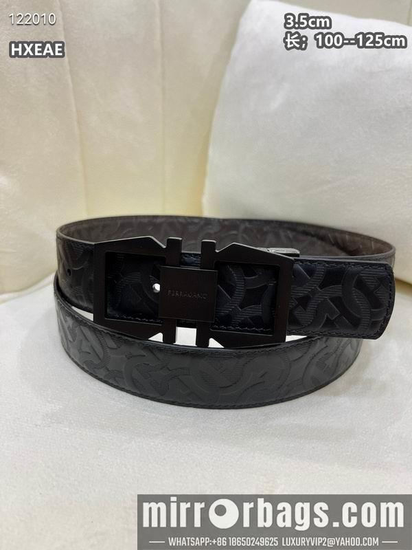Ferragamo belt 35mmX100-125cm 8L70