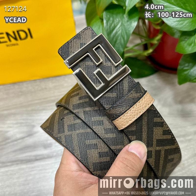 Fendi belt 40mmX100-125cm 8L133
