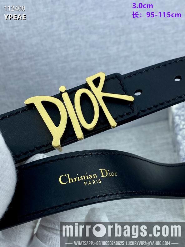 Dior belt 30mmX95-115cm 8L09