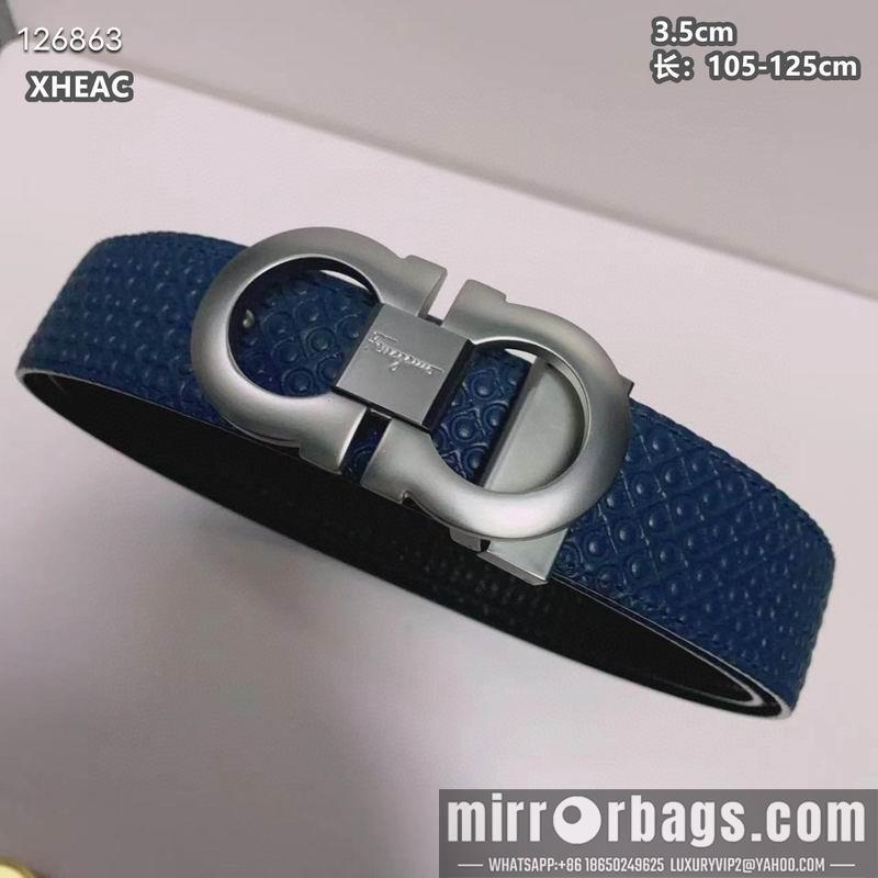 Ferragamo belt 35mmX105-125cm 8L101