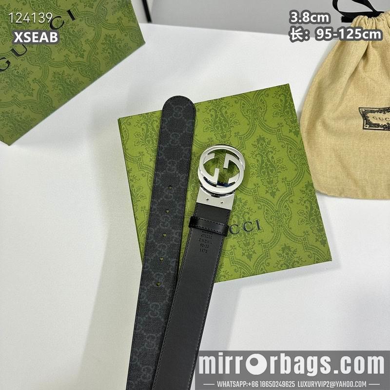 Gucci belt 38mmX95-125cm 8L09