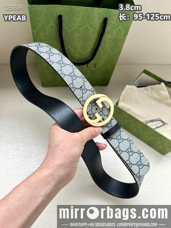 Gucci belt 38mmX95-125cm 8L08