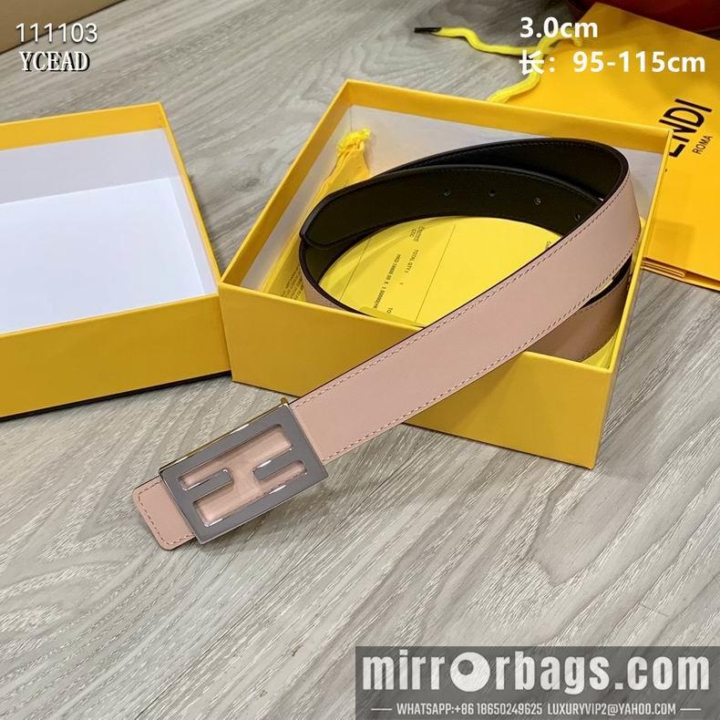 Fendi Belt 30mmX90-115cm 8L03
