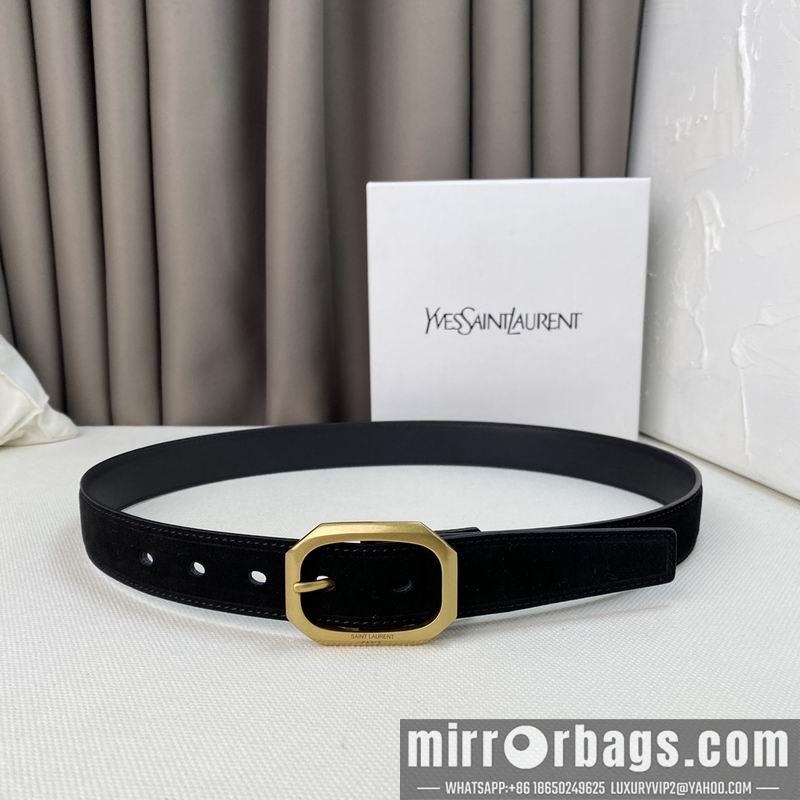 YSL belt 30mmX90-115cm 7D01