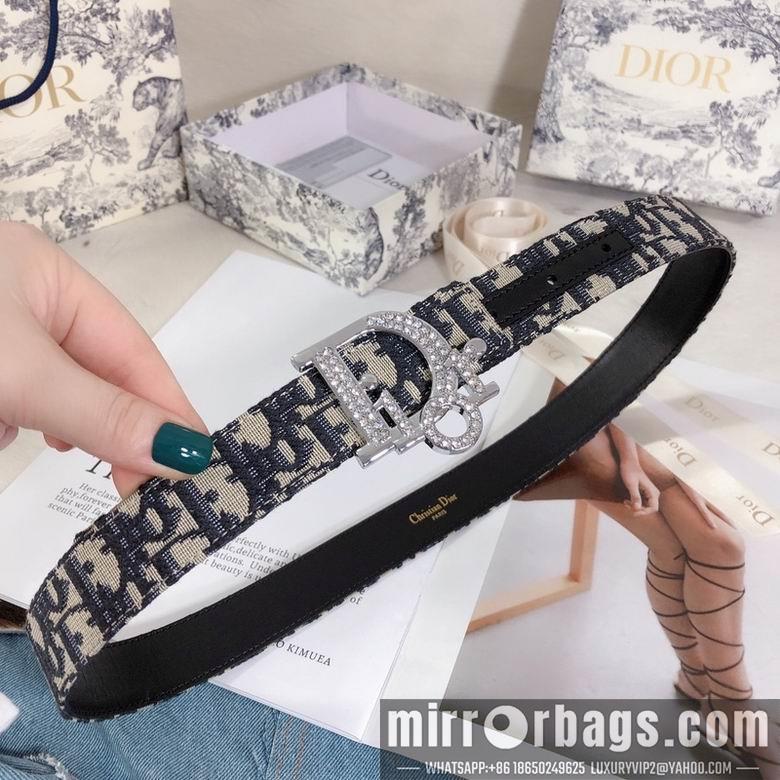 Dior Belt 30mmX95-110cm 7d06